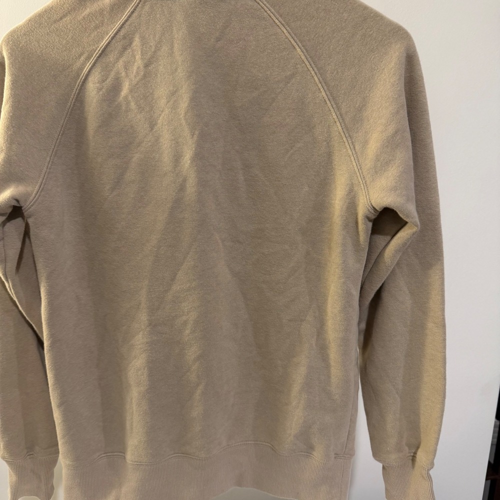 The North Face Womens Tan Leopard Logo Pullover Hoodie NF0A4M4M XS - Picture 4 of 8